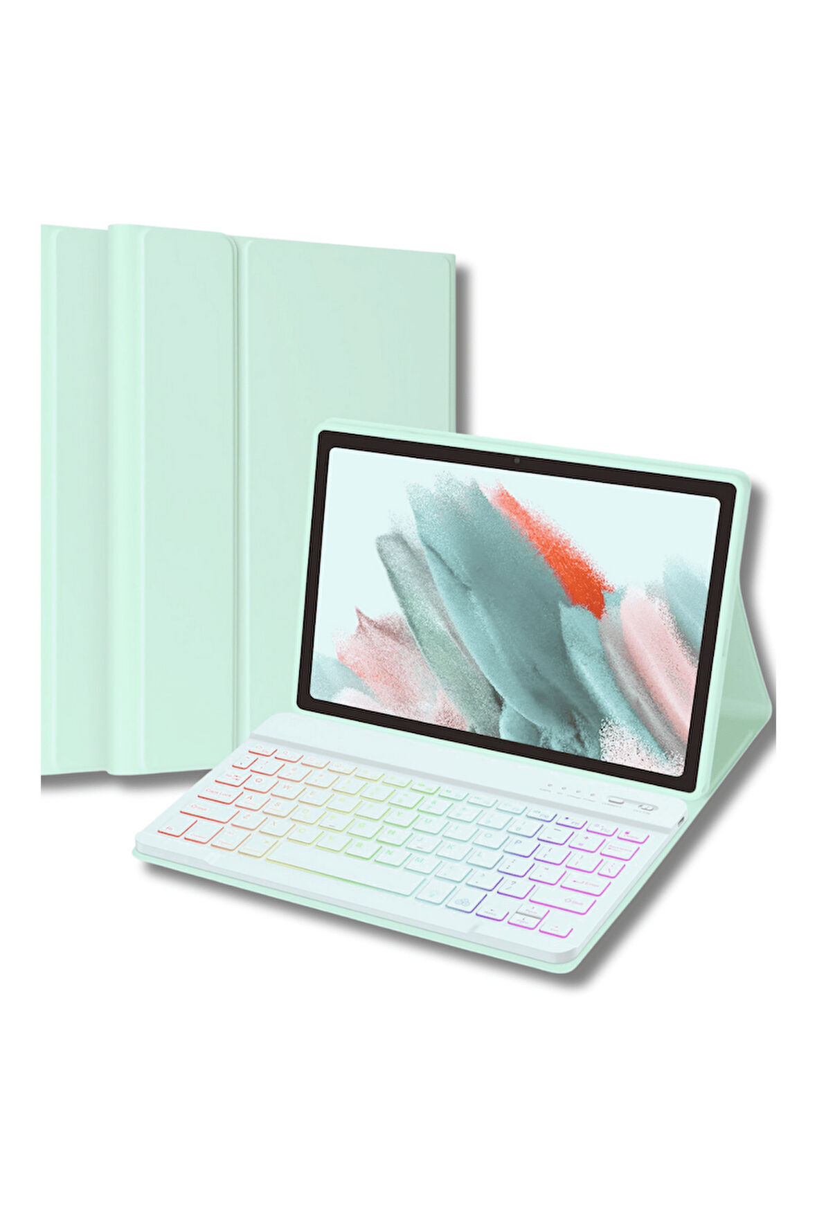 iPad 11. Nesil A16 çipli 2024 2025 Uyumlu Klavyeli Tablet Kılıfı