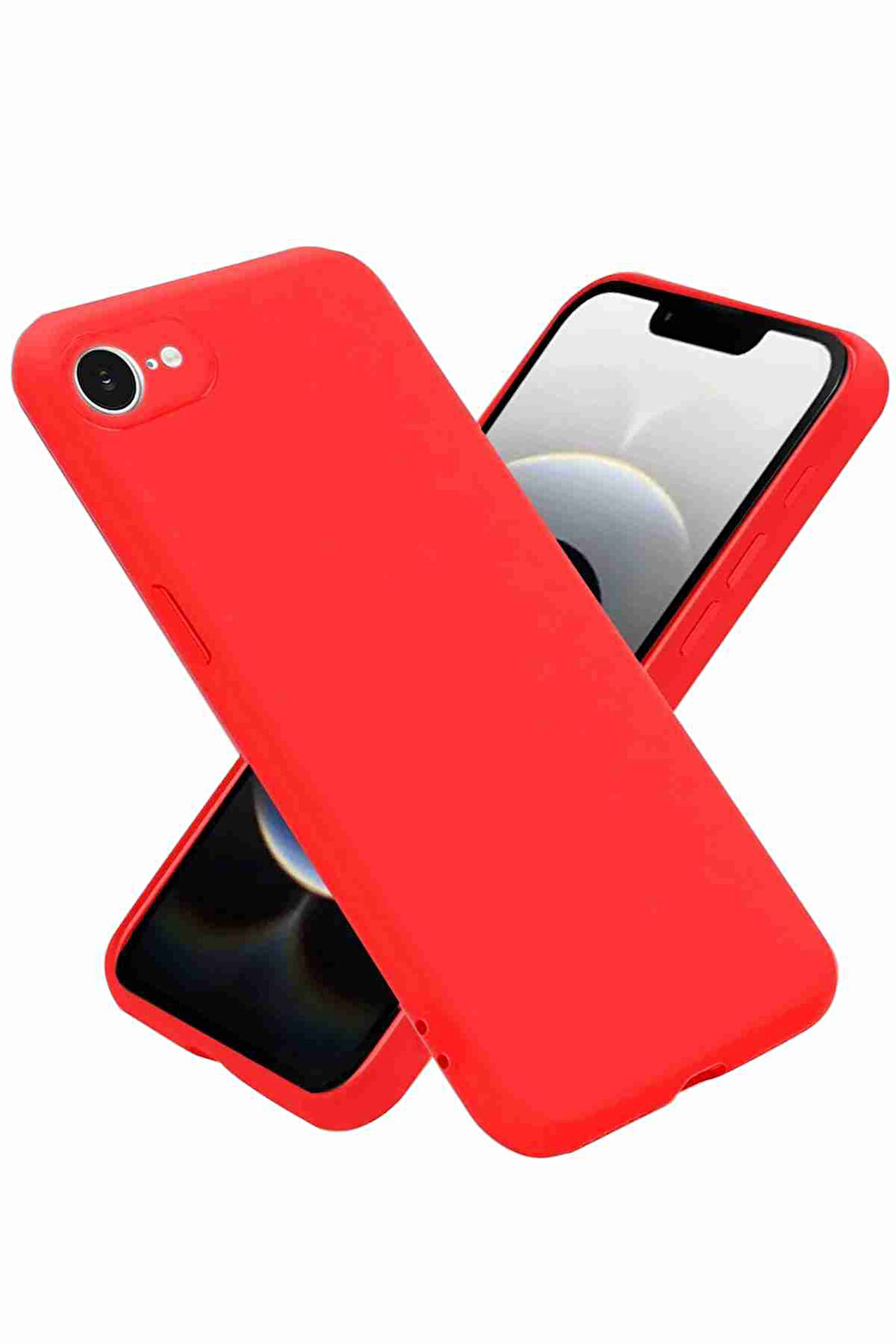 iPhone 16e Uyumlu Şık Yumuşak Silikon Telefon Kılıfı