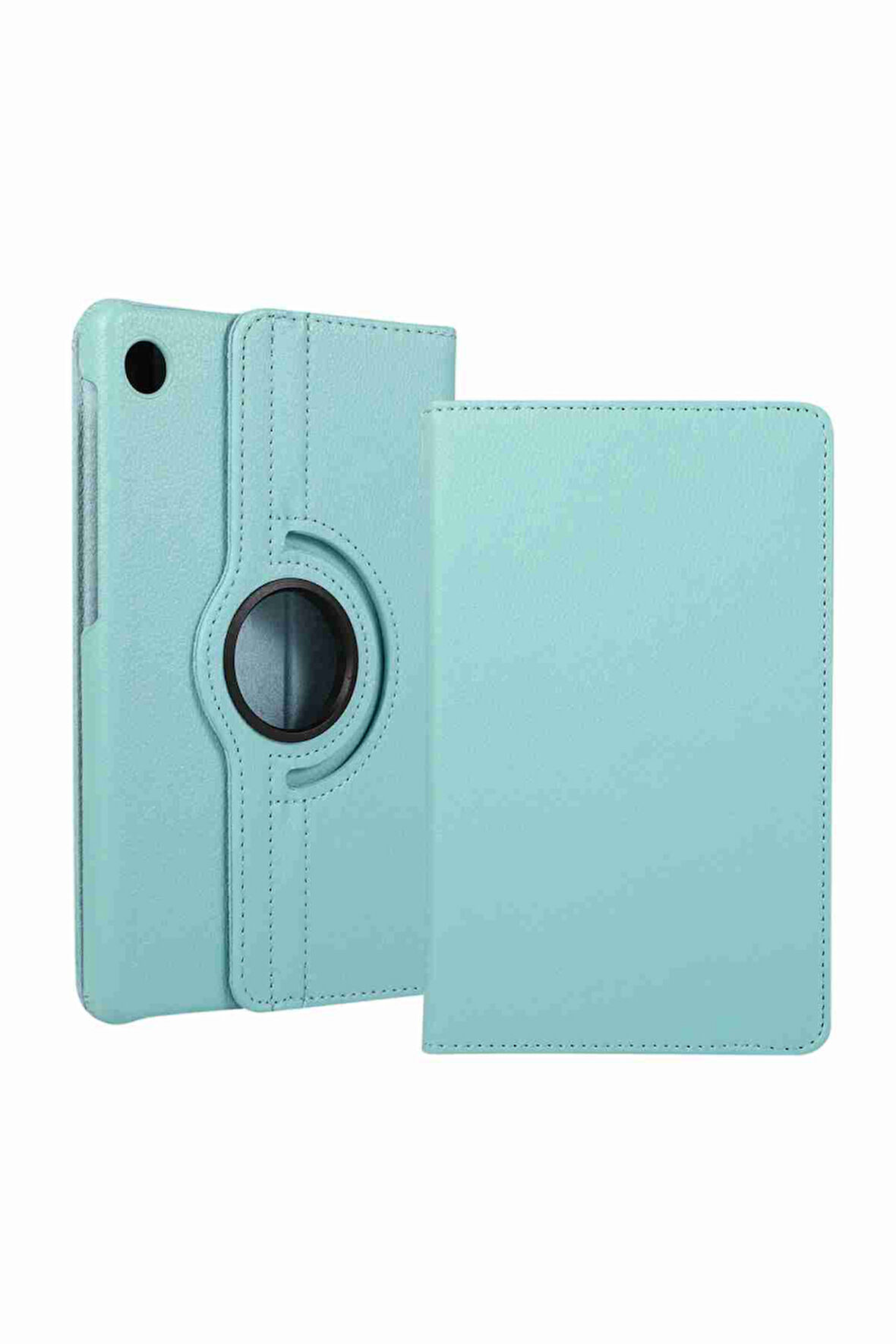 Tab M10 TB-328F Uyumlu Standlı 360° Yatay Dikey Dönebilen Deri Tablet Kılıfı