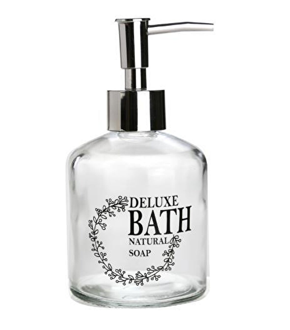 CAM SIVI SABUNLUK,LÜKS BANYO YAZILI 300ML 7,6X15,5CM