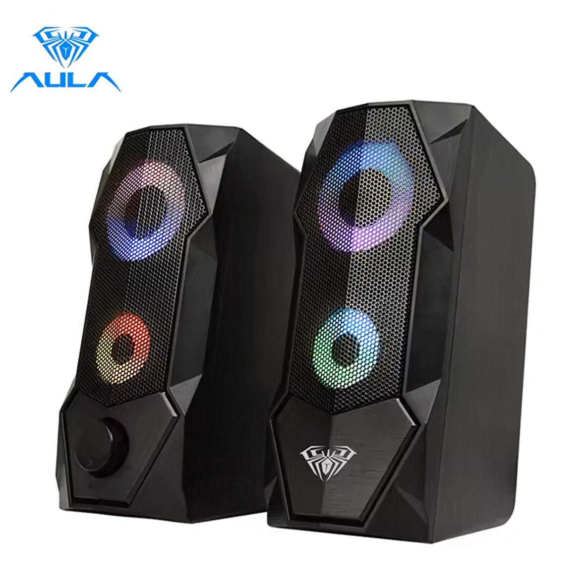 Aula N-301 10W Masaüstü RGB Gaming Oyuncu PC 1+1 Speaker Hoparlör