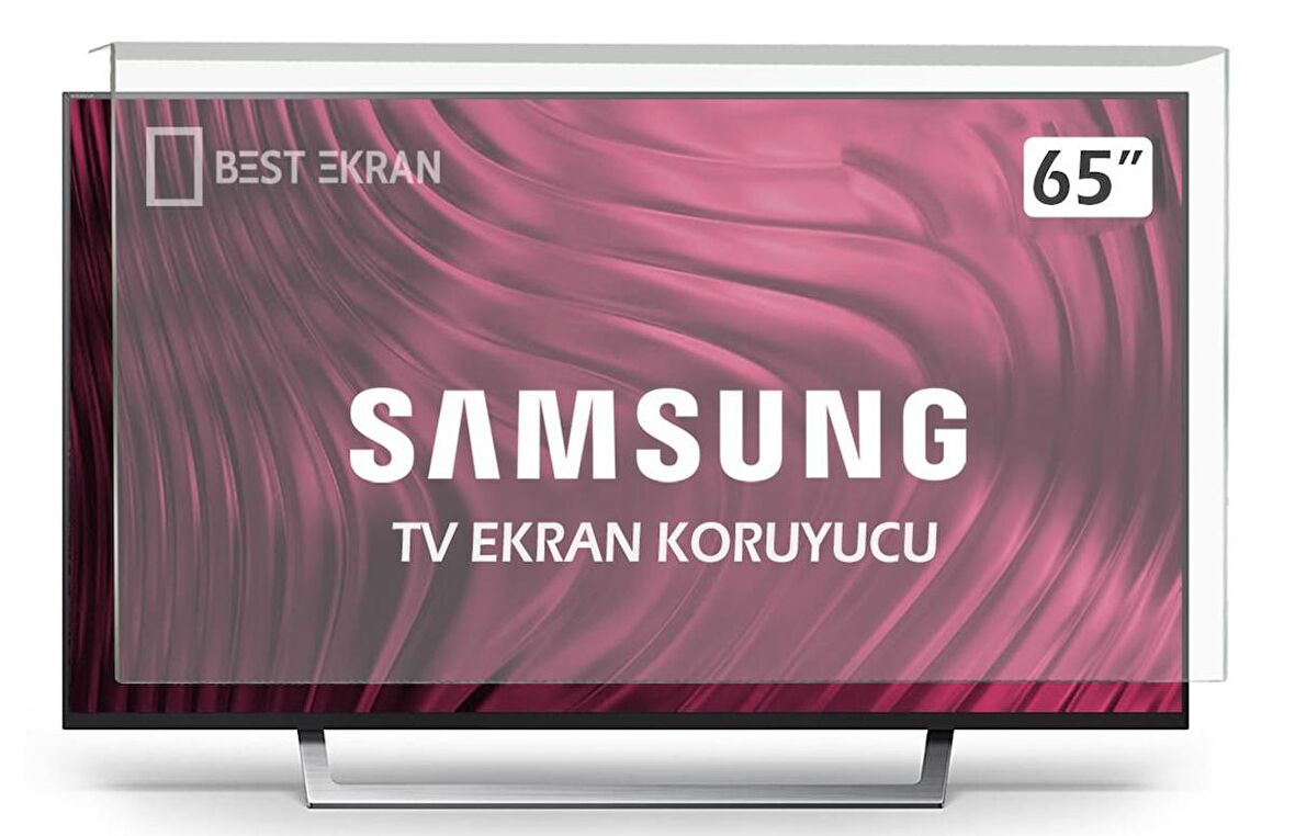 SAMSUNG 65DU8500 Tv Ekran Koruyucu - Samsung 65" inç Crystal ekran Koruyucu UE65DU8500UXTK