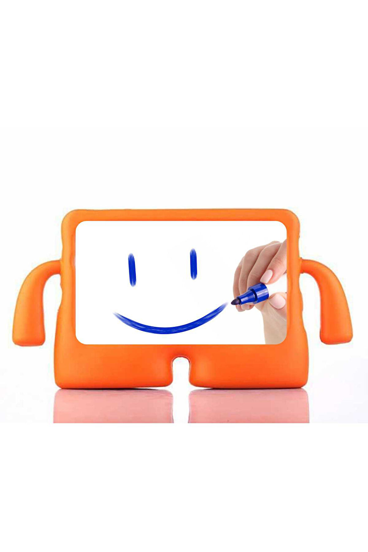 Via S48 Uyumlu Tam Koruma Sağlayan Eğlenceli Karakterli Koko Çocuk Tablet Kılıfı