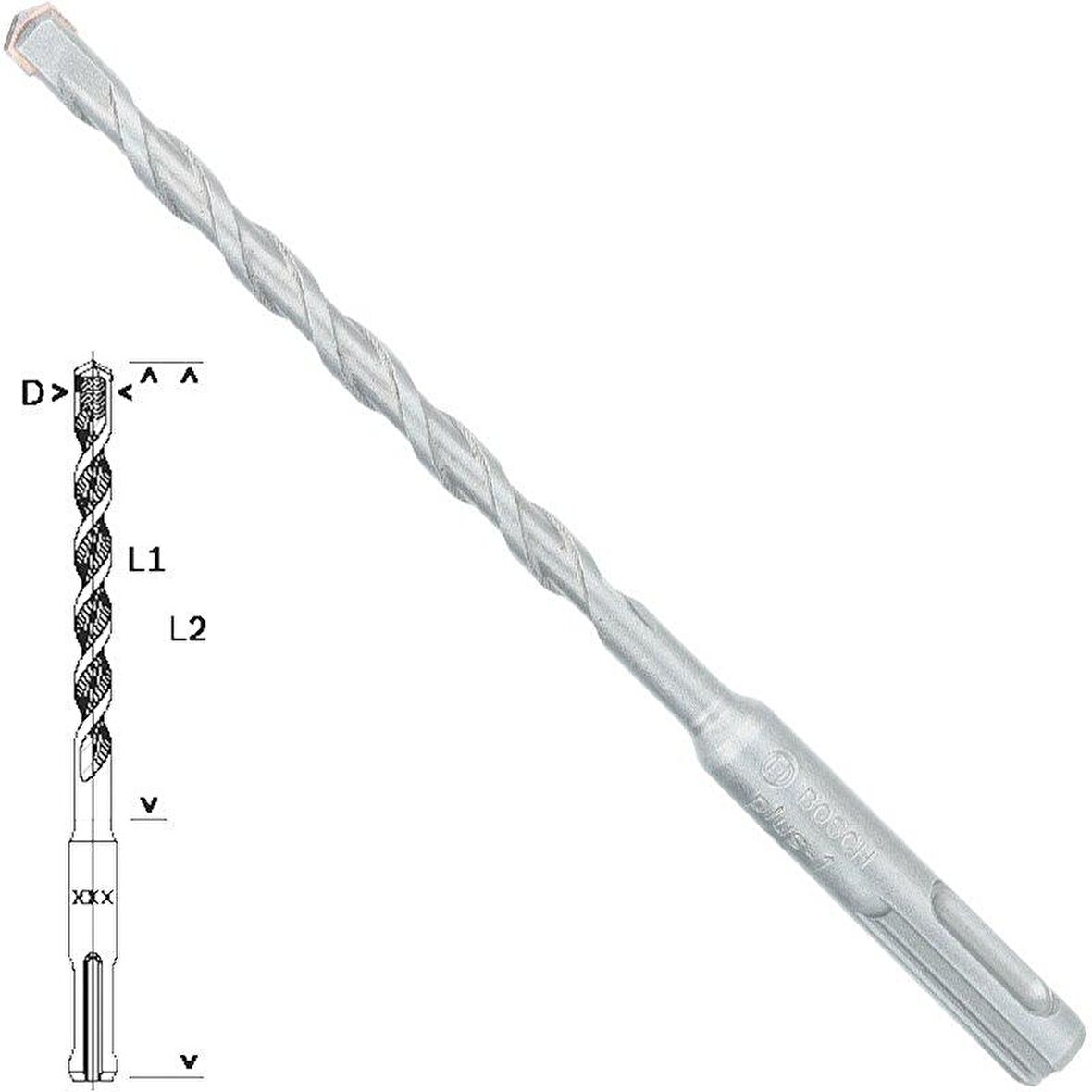 Bosch SDS Plus-1 7X160mm Hilti Ucu 