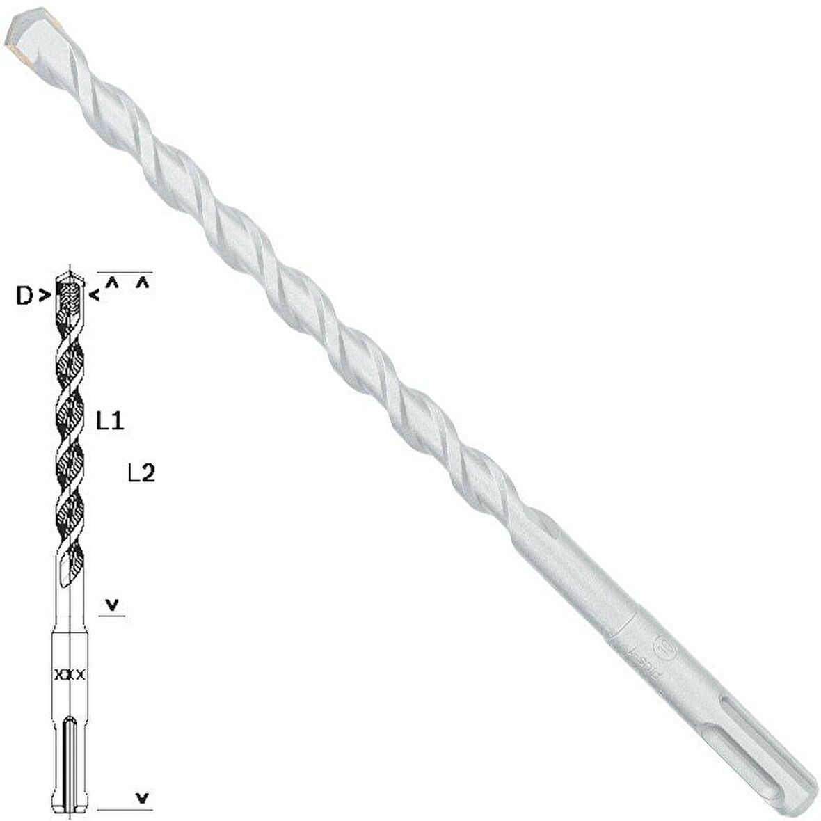 Bosch SDS Plus-1 10X210mm Hilti Ucu 