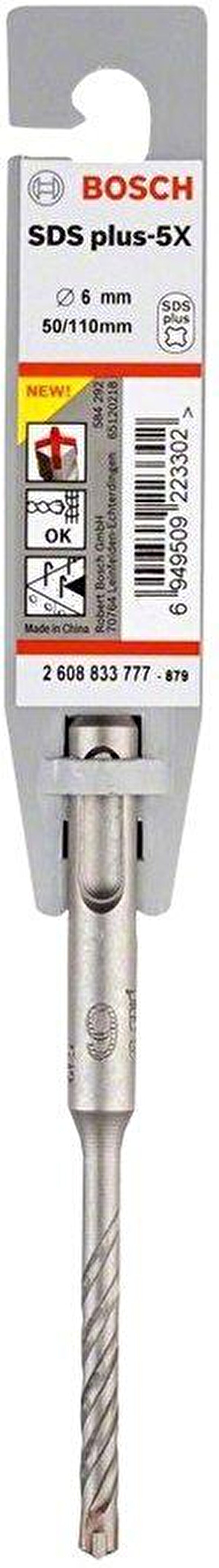 Bosch SDS Plus 5X 6X110mm Hilti Ucu 
