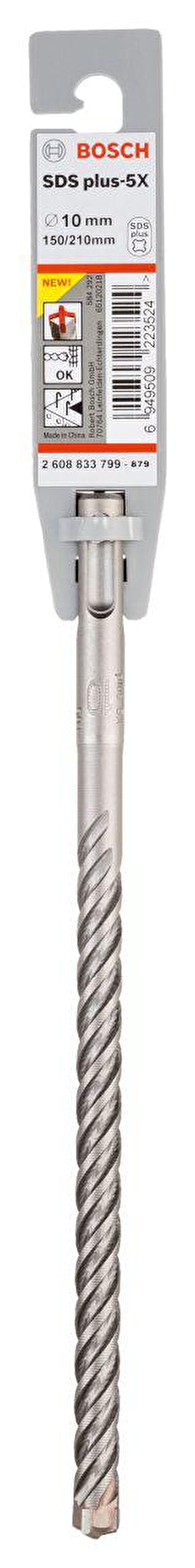 Bosch SDS Plus 5X 10X210 Hilti Ucu 