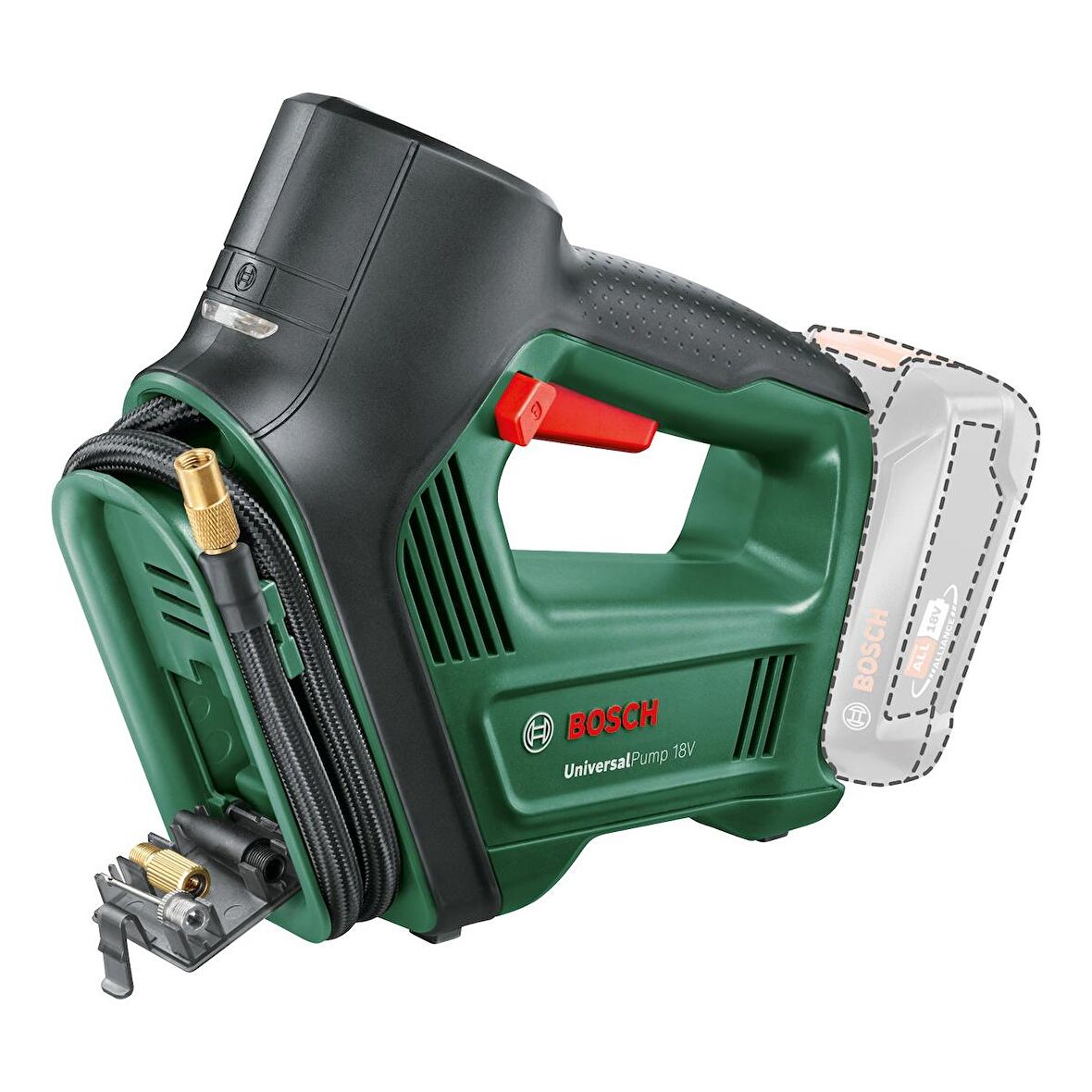 Bosch UniversalPump 18V Akülü Hava Kompresörü (Akü ve Şarj Cihazı Dahil Değildir) - 0603947100