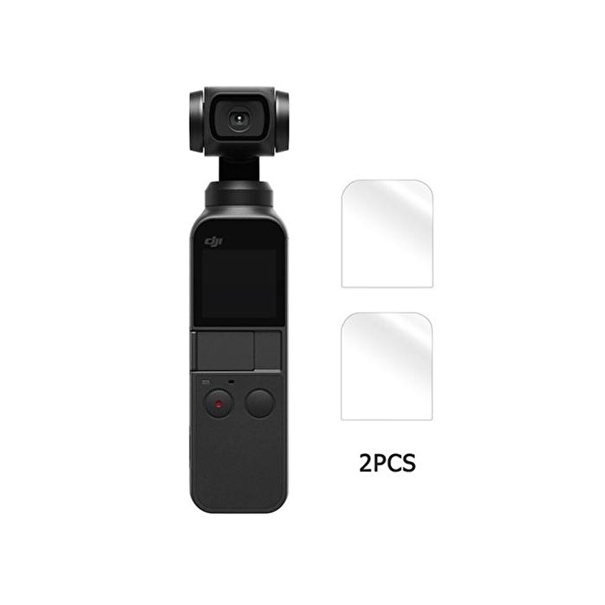 JJC GSP-DJIOP LCD Ekran Koruyucu Optik Cam 2'li Paket (DJI Osmo Pocket)