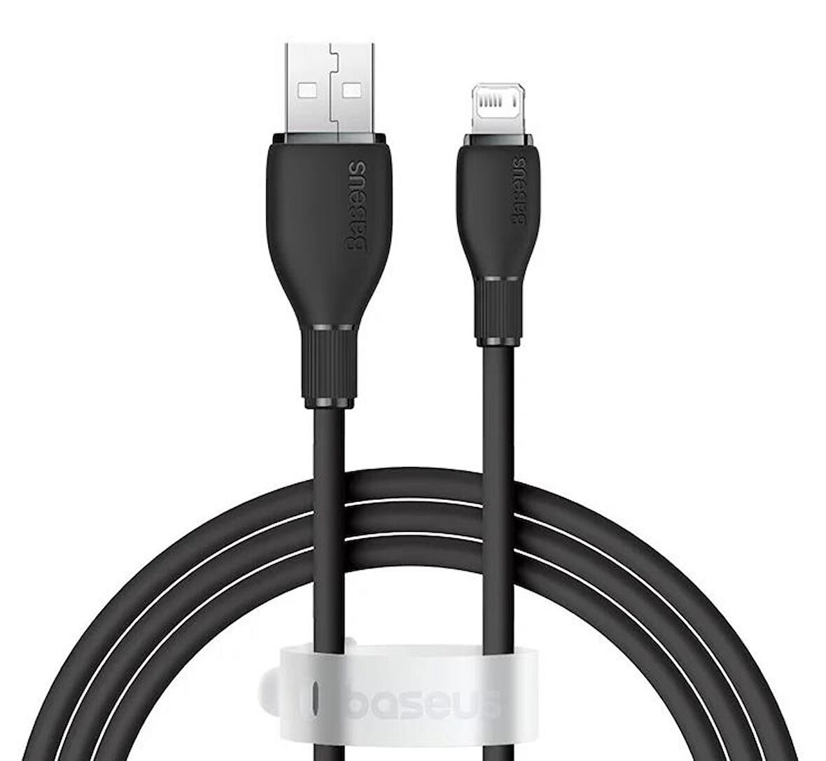Baseus Şarj Akım Korumalı Ultra Hızlı 1.2Mt 2.4A İphone Şarj Kablosu İphone 11 12 13 14 Pro Max Şarj Kablo