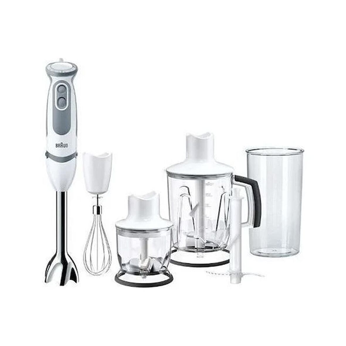 Braun Multiquıck 5 MQ5245WH 1000 W Varıo Hand Blender Seti