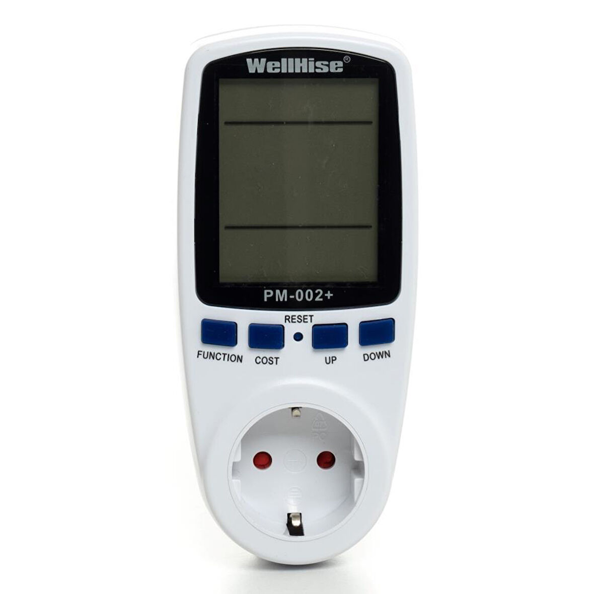 WellHise PM002+ Wattmetre Enerji Ölçer 16A 3680W