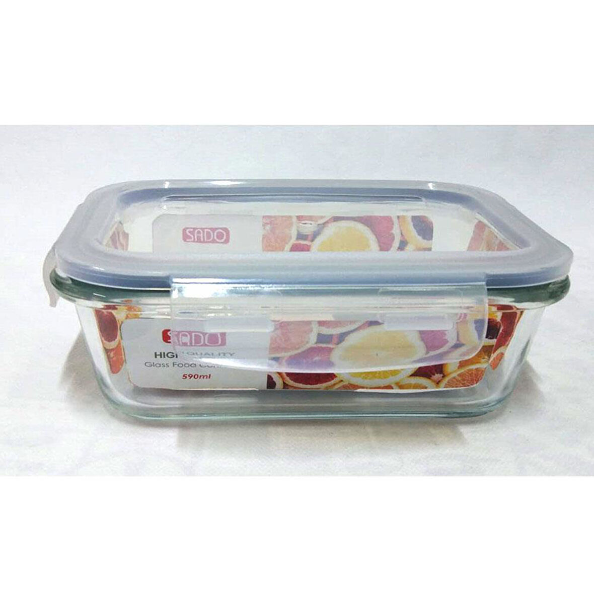 SADO KTW1388-2 Orta Boy Vakumlu Saklama Kabı - 590 ml