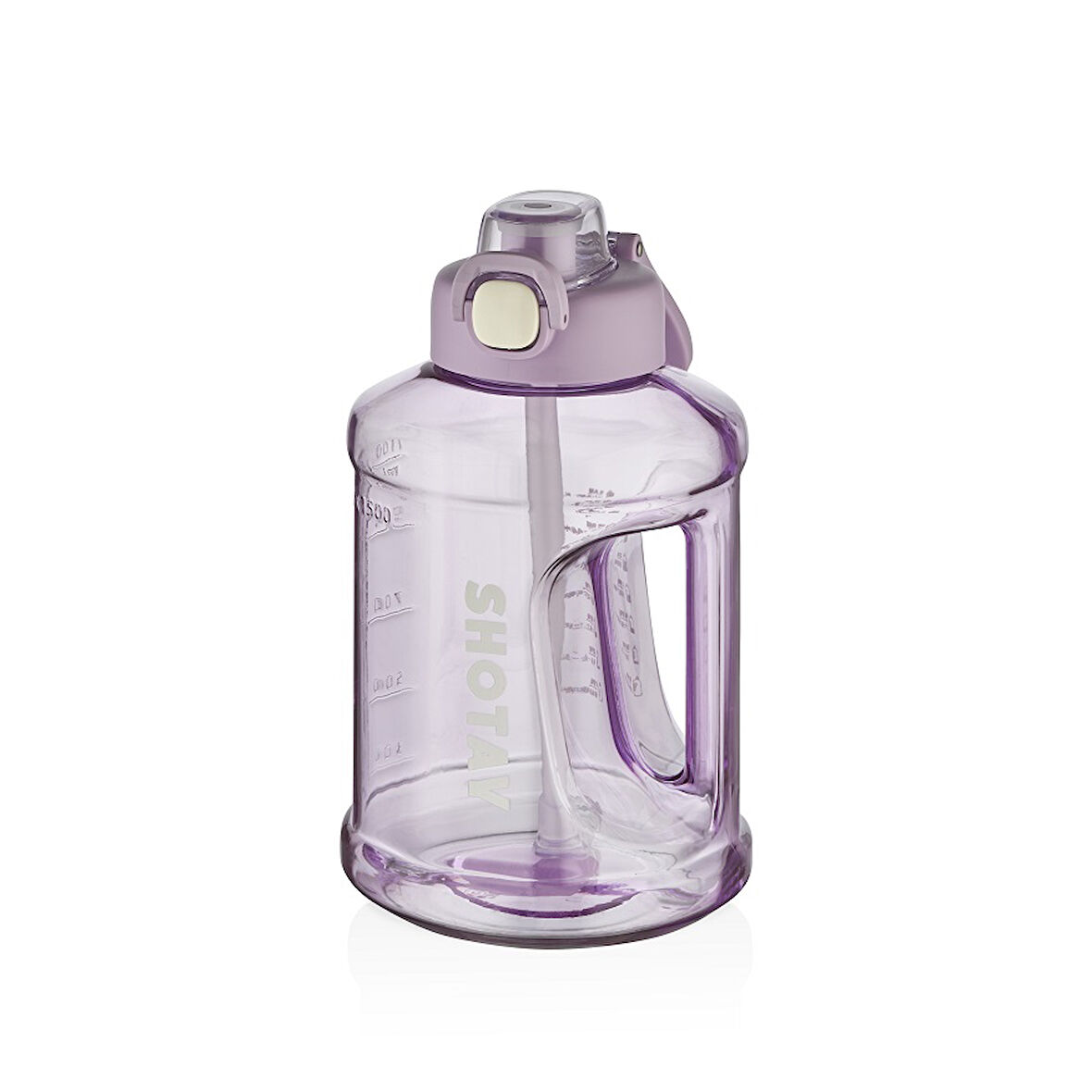 Shotay ST-6291 1500ml Mor Pipetli Matara