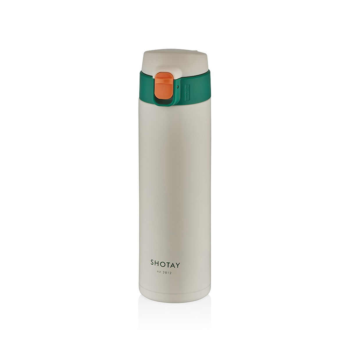 Shotay ST-8014 450ml Beyaz Çelik Termos