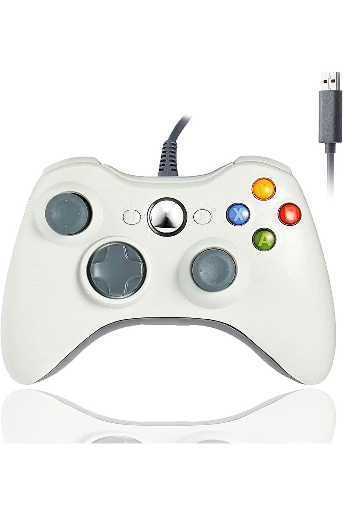 360 Usb Kablolu Oyuncu Kontroller Geliştirilmiş Ergonomik Tasarım