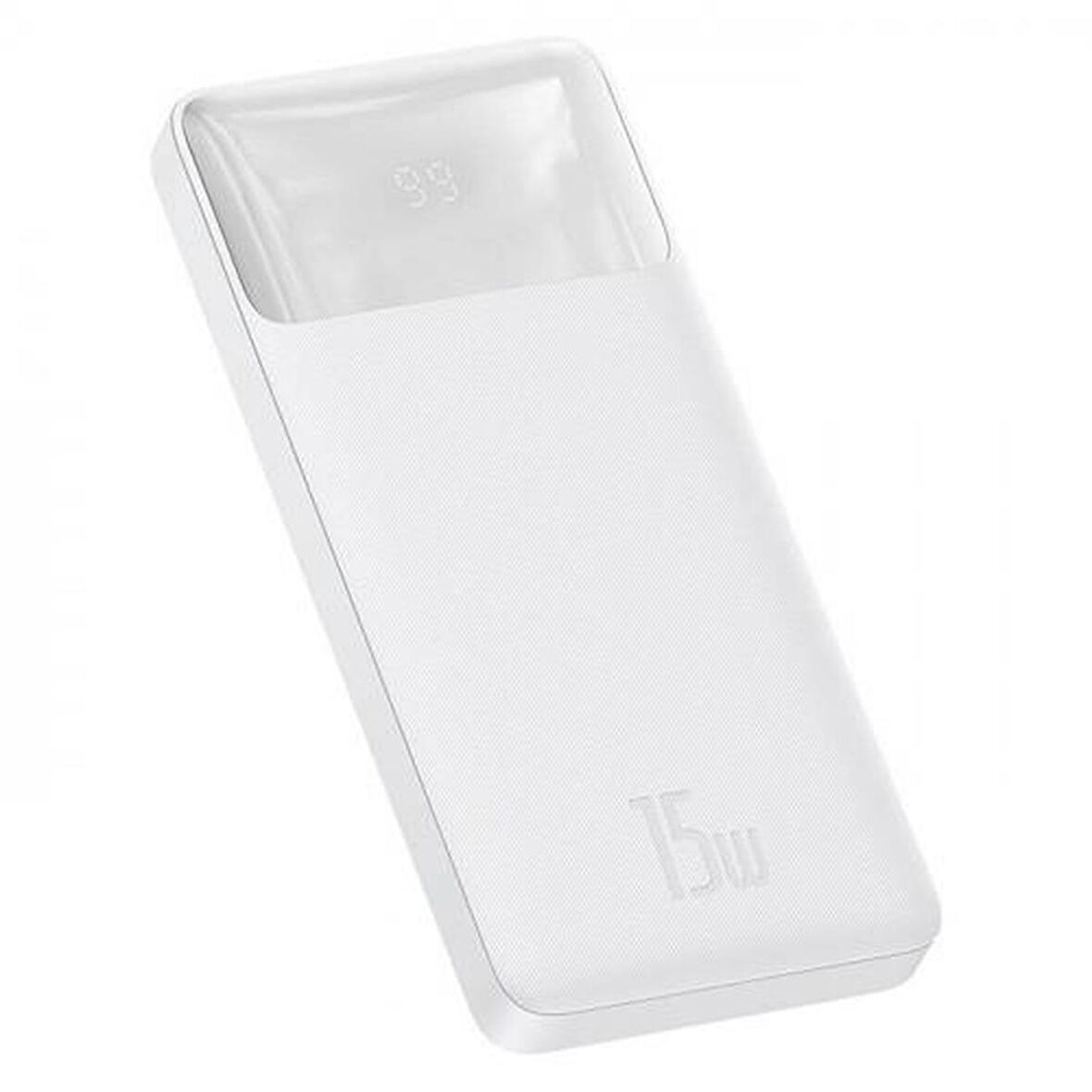 Baseus Çift Yönlü 10000 mAh Hızlı Şarj Powerbank Beyaz 