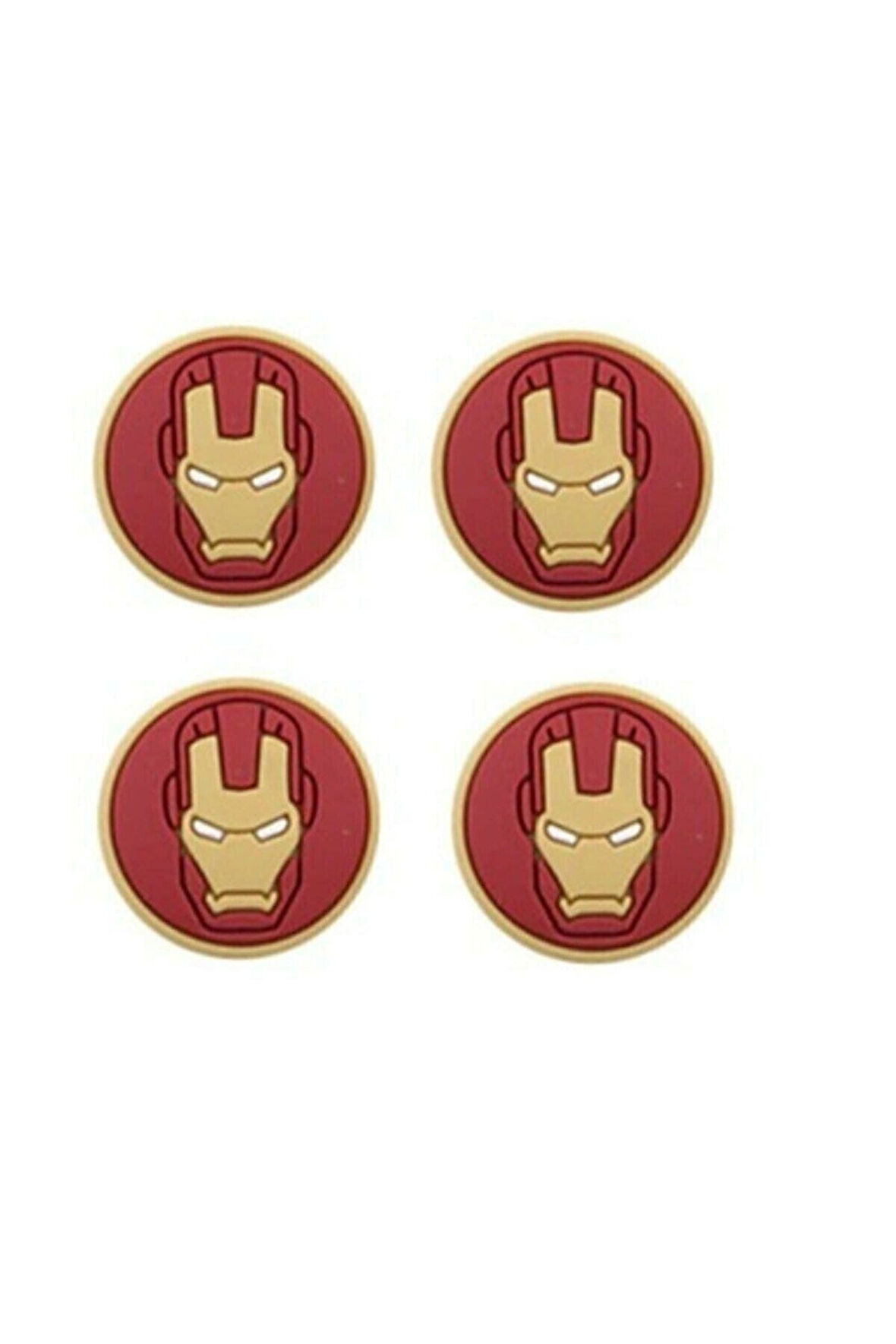 Iron-man Desenli Xbox One S/one X/xbox E/xbox 360 Analog Koruyucu Silikon Pad