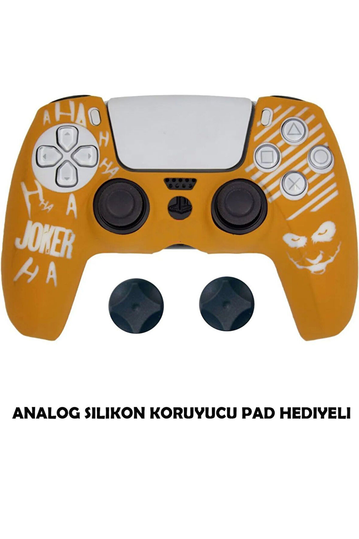 PS5 Dualsense Koruyucu Silikon Kılıf + Analog Silikon Koruyucu