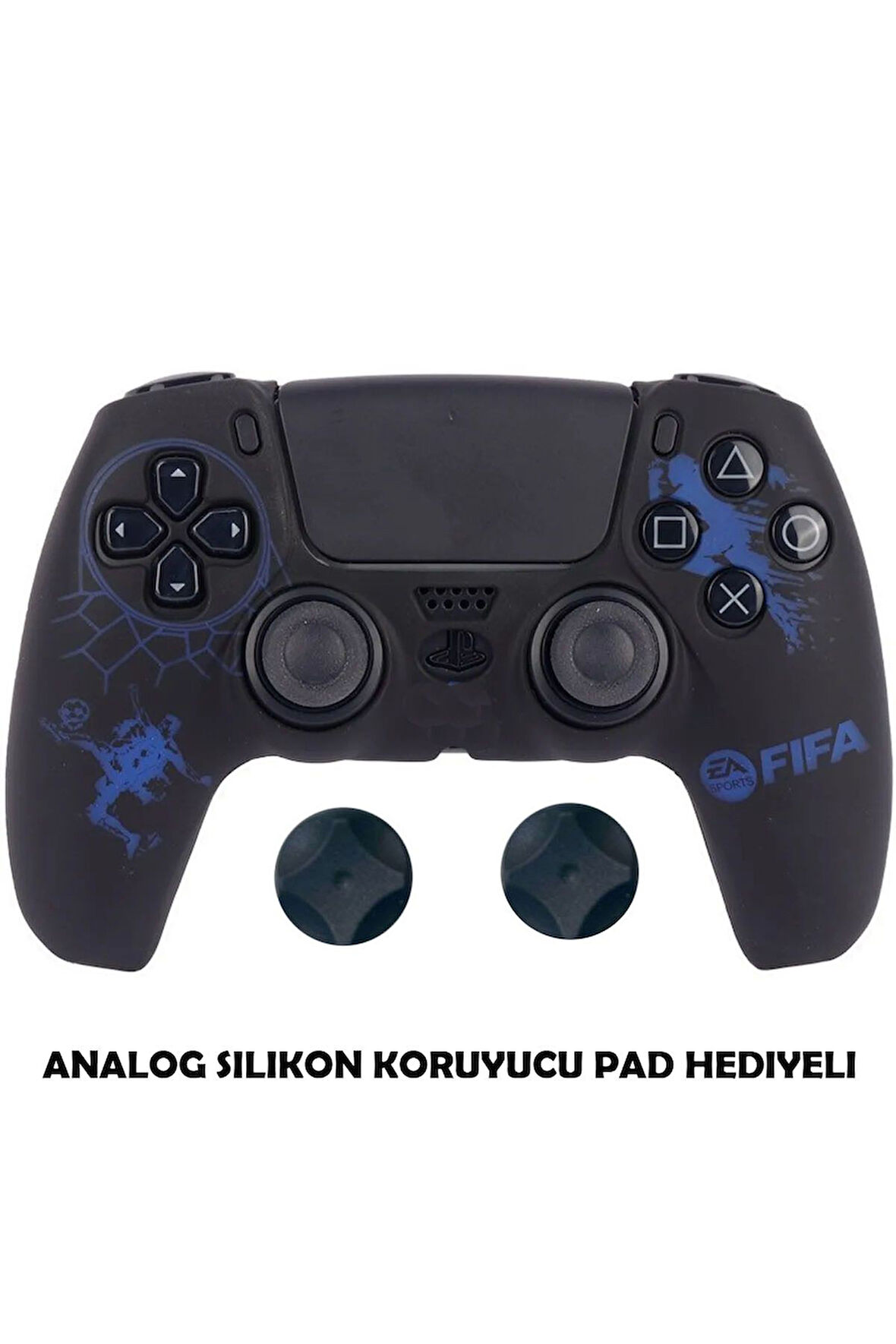 PS5 Dualsense Koruyucu Silikon Kılıf + Analog Silikon Koruyucu