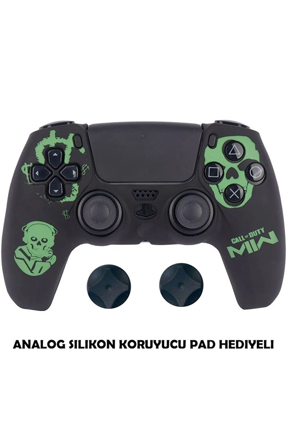 PS5 Dualsense Koruyucu Silikon Kılıf + Analog Silikon Koruyucu