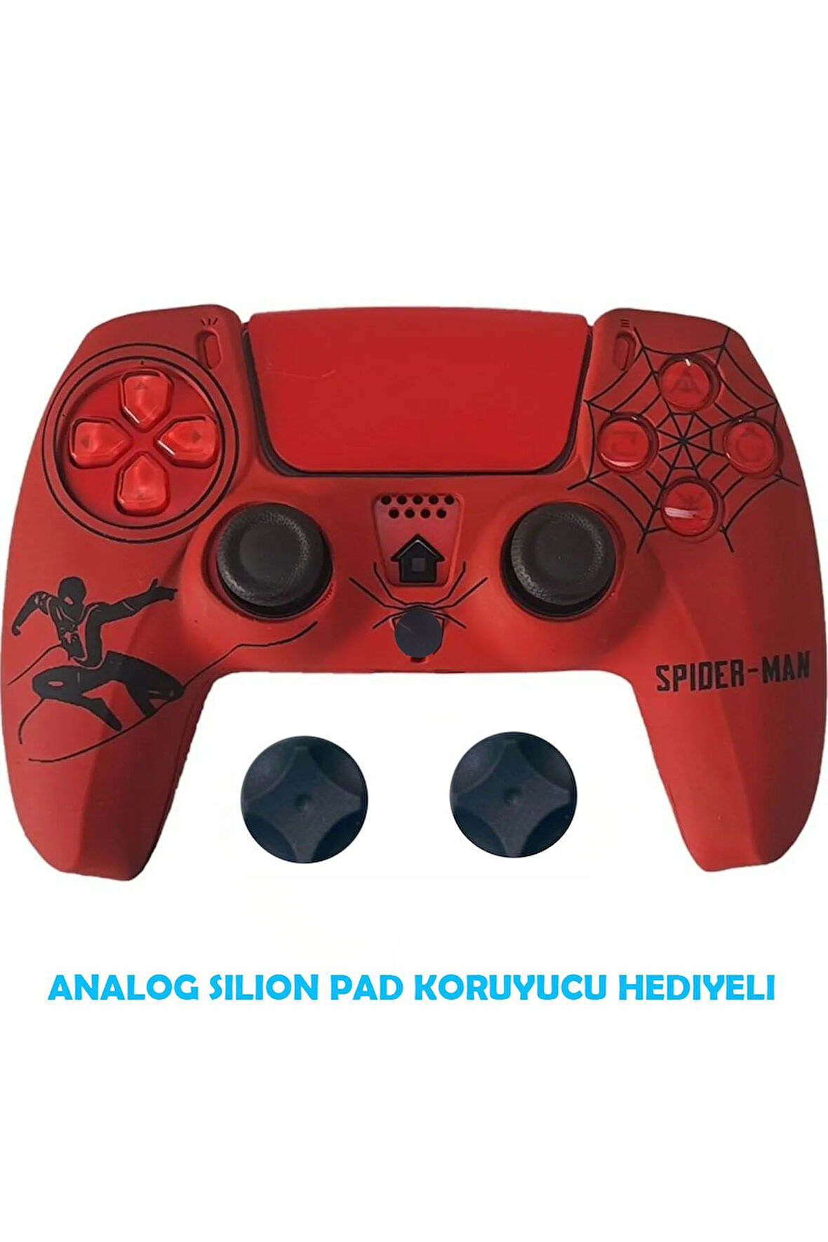 PS5 Dualsense Koruyucu Silikon Kılıf + Analog Silikon Koruyucu