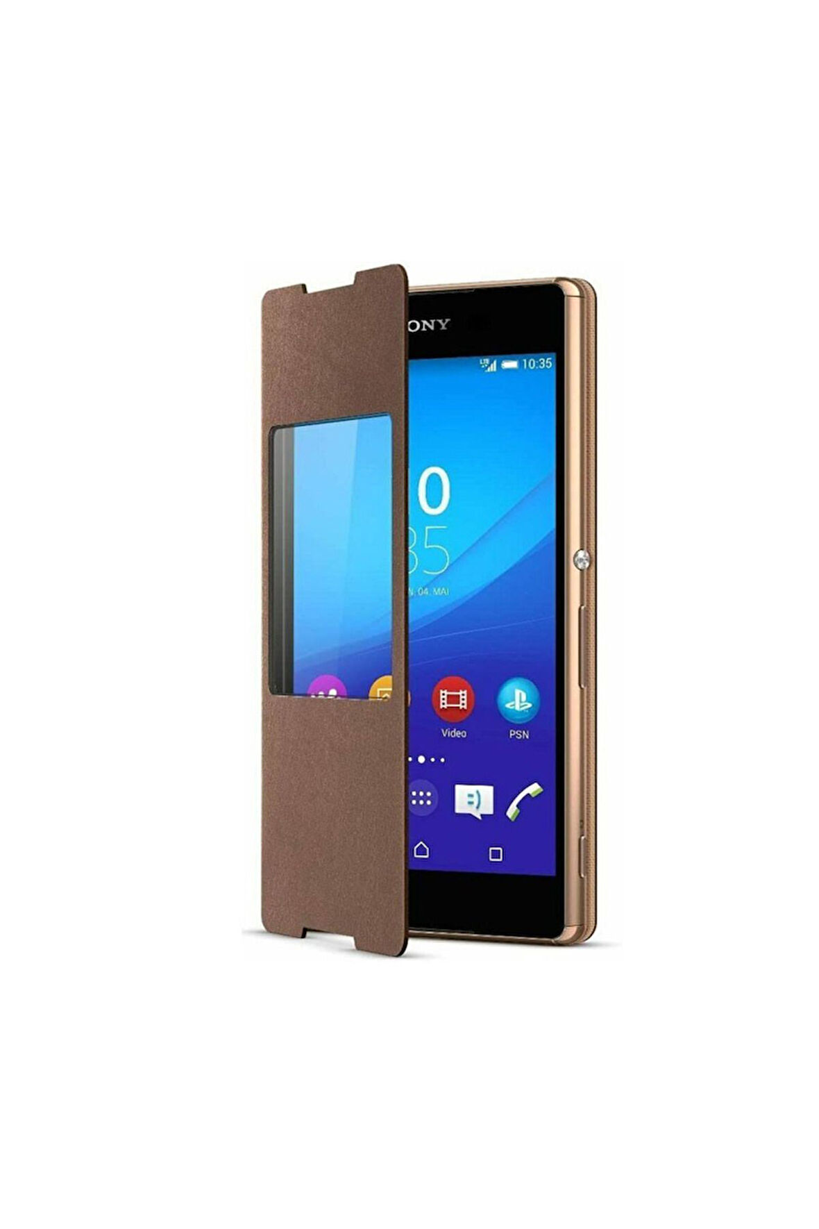 Sony Xperia Z3 Kılıf Beyaz Scr30