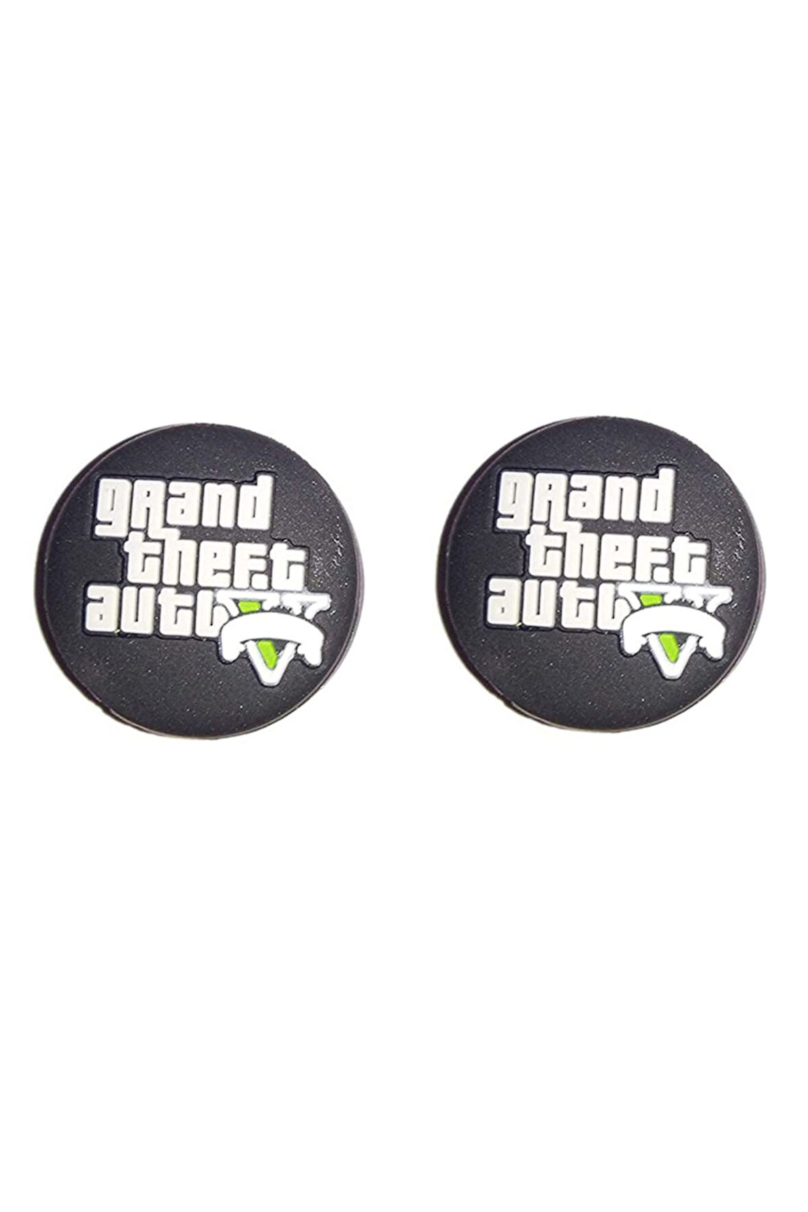 Gta 5 Desenli Xbox One S/one X/xbox E/xbox 360 Analog Koruyucu Silikon Pad