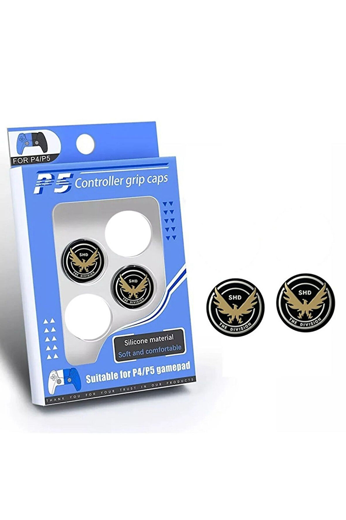 Out Desenli Xbox Ps4 - Ps5 - Xbox S - Xbox X Uyumlu Analog Koruyucu-2 Adet