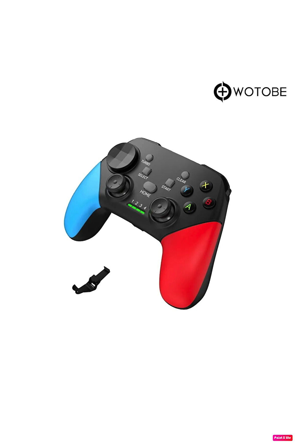 Wireless Kablosuz PC Android iOS Switch TV Uyumlu Gamepad ve Telefon Tutucu