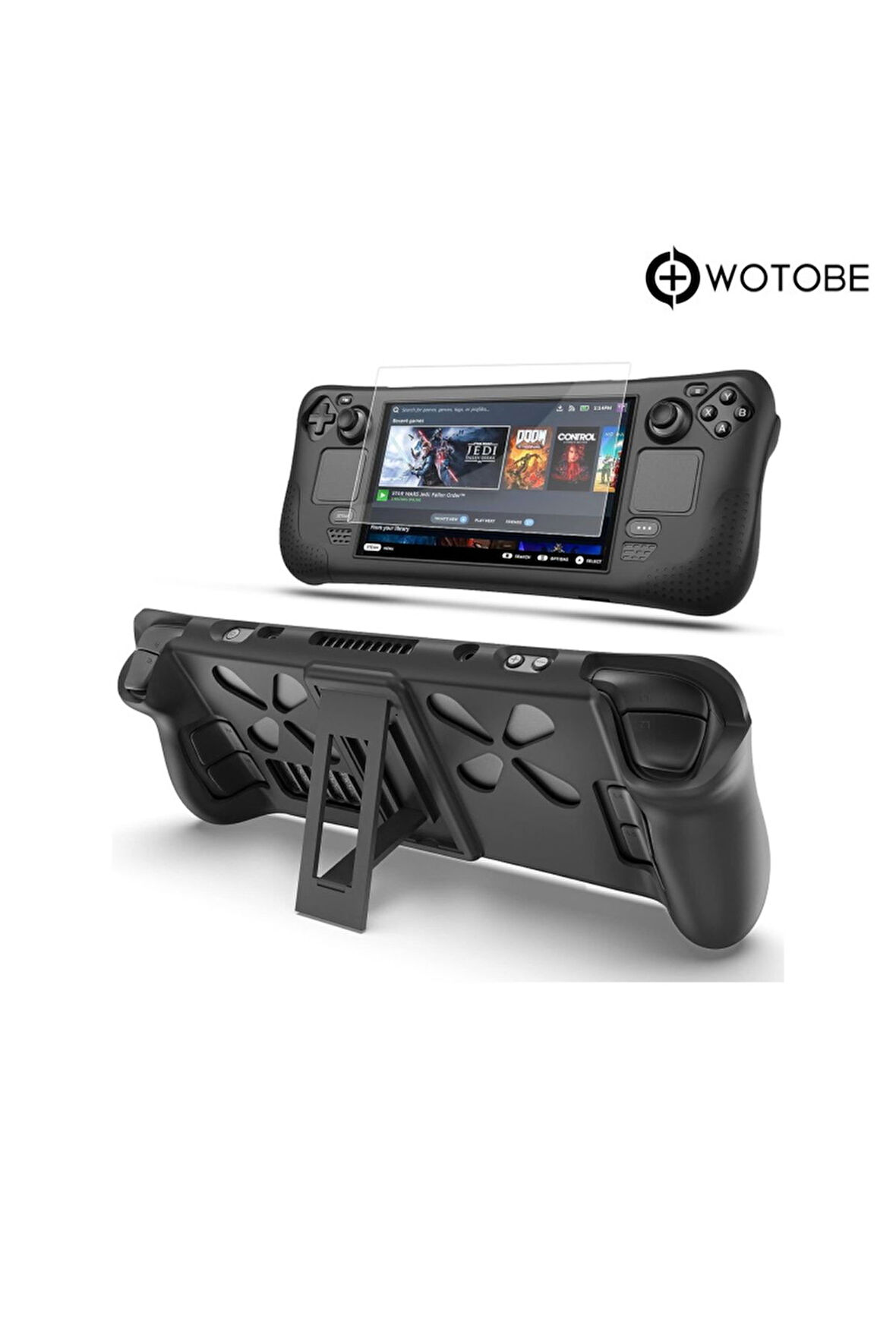 Steam Deck Katlanabilir Tutucu Standlı Koruyucu Kılıf