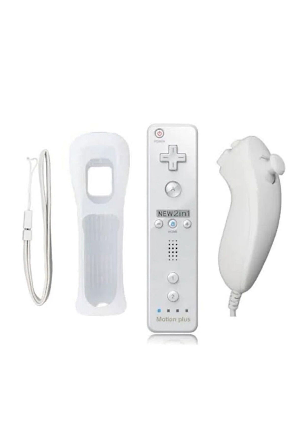 Nintendo Wii 2in1 Motion Plus Remote Kontroller + Nunchuk Kontroller Set
