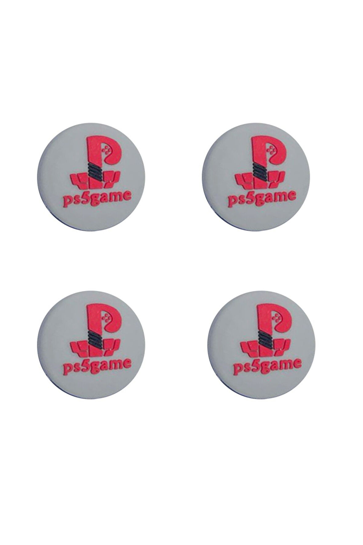 Desenli Sony Ps5/ps4/ps3 Uyumlu Analog Koruyucu Silikon Pad-ps5 Game