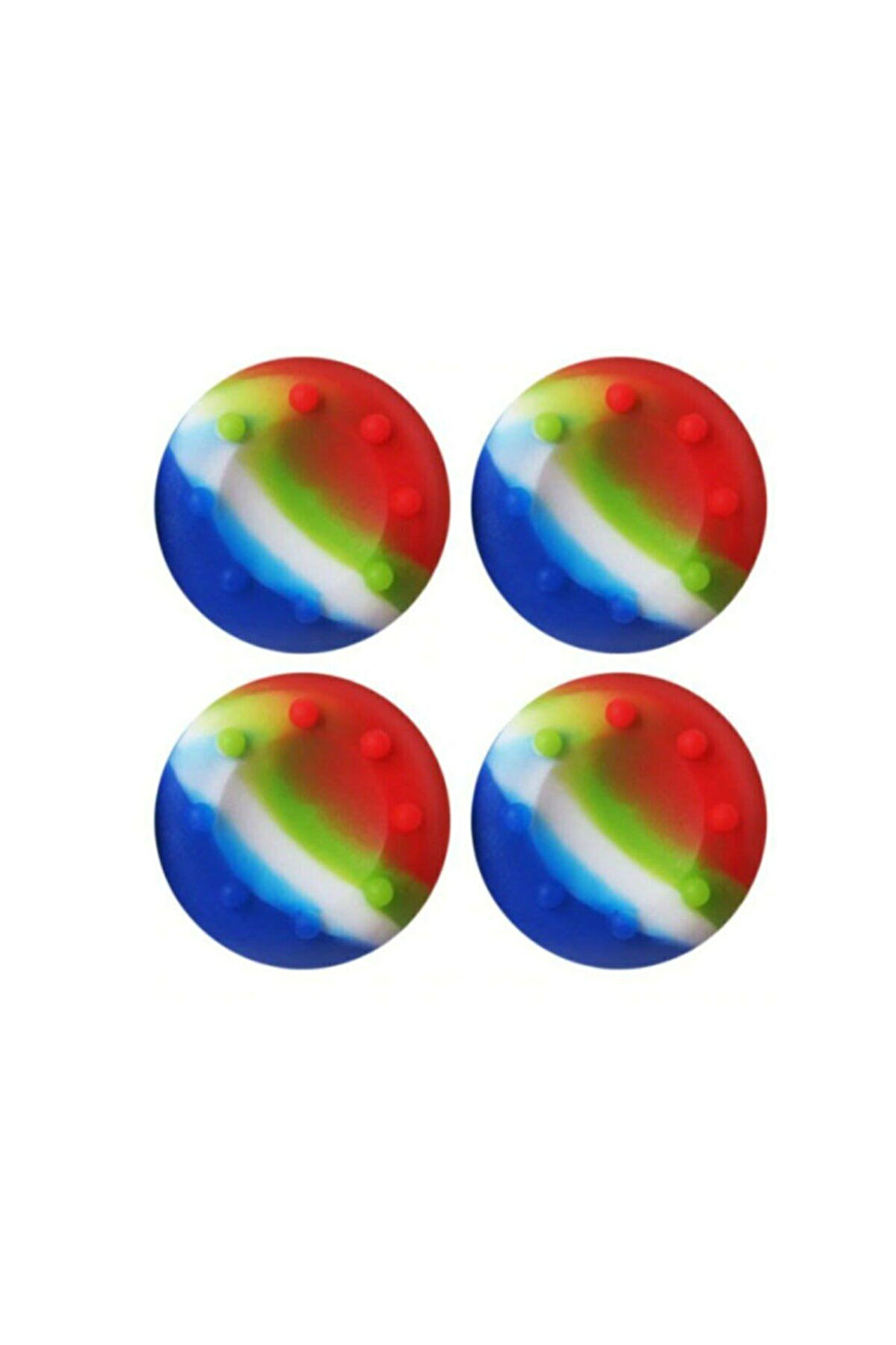 Renkli Xbox One S/one X/xbox E/xbox 360 Analog Koruyucu Silikon Pad