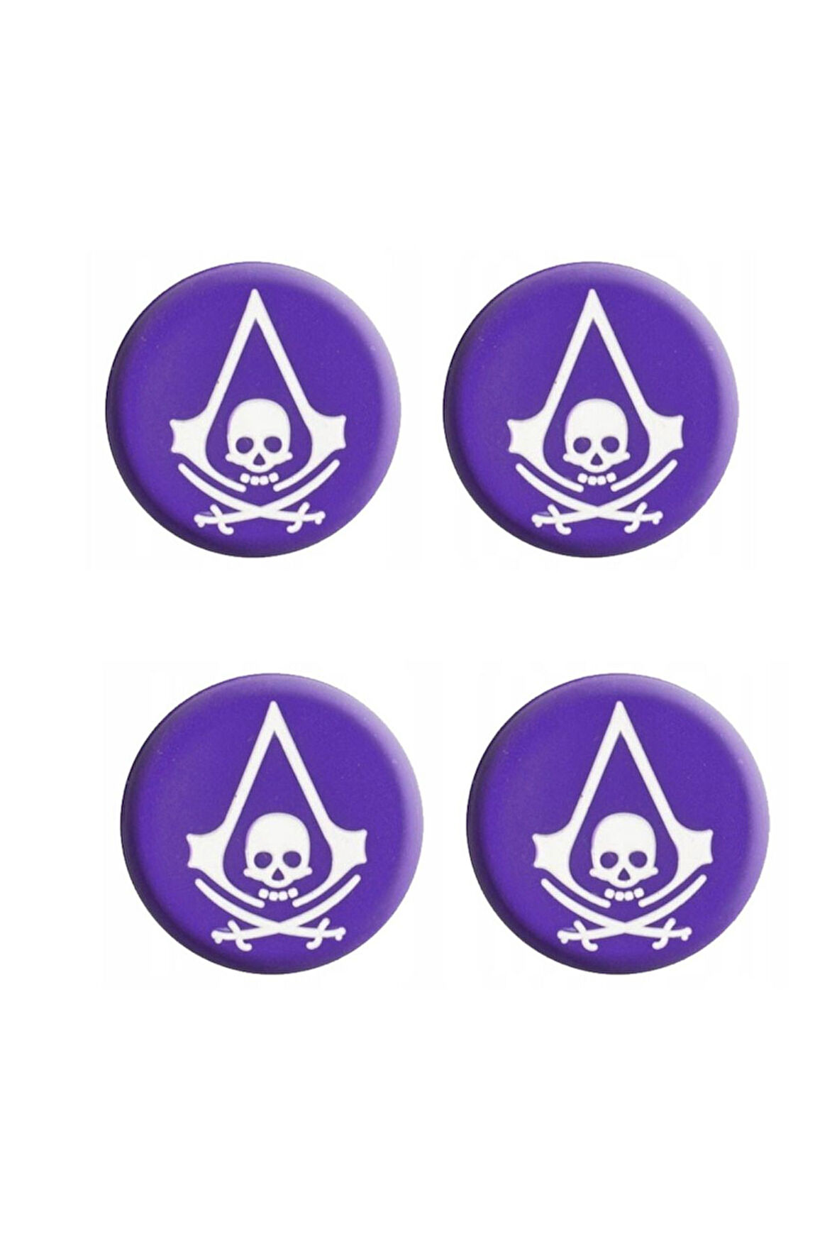 Assassin's Creed PS5/PS4/PS3/Xbox One/One X/One S/Series X/Series S  Analog silikon Koruyucu -4 Adet