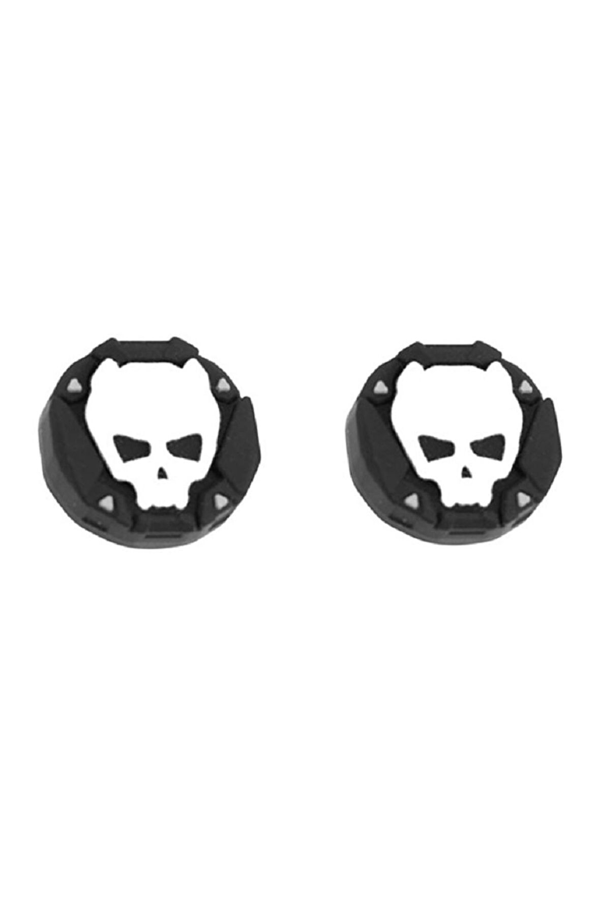 3D Skull PS5/PS4/PS3/Xbox One/One X/One S/Series X/Series S 3D Analog silikon Koruyucu -4 Adet