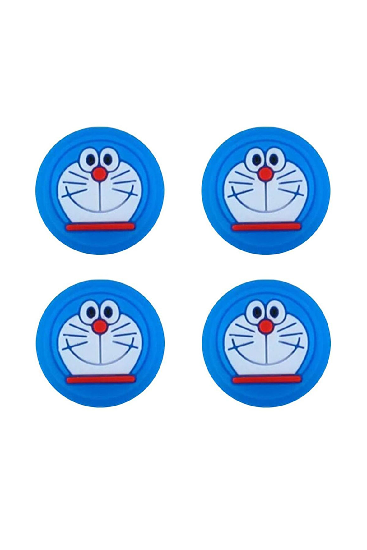 Doreamon  PS5/PS4/PS3/Xbox One/One X/One S/Series X/Series S 3D Analog silikon Koruyucu -4 Adet