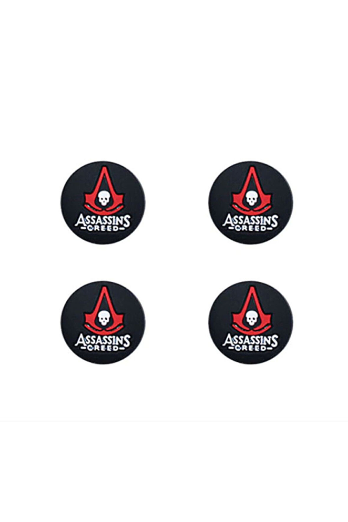 Desenli Sony Ps5/ps4/ps3 Analog Koruyucu Silikon Pad-assassin's Creed