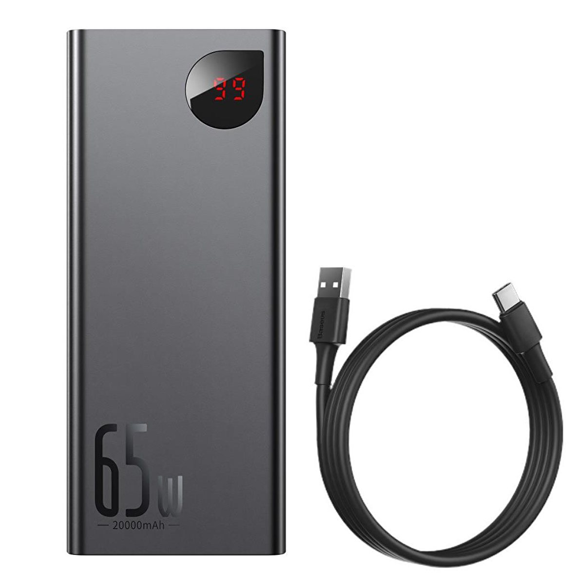 Baseus Adaman 65 W 20000 mAh Hızlı Şarj Powerbank 