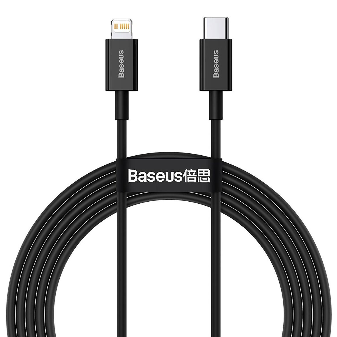 Baseus Superior Series TYPE-C to Lightning iPhone PD 20W 2M Hızlı Şarj Veri Kablosu SİYAH