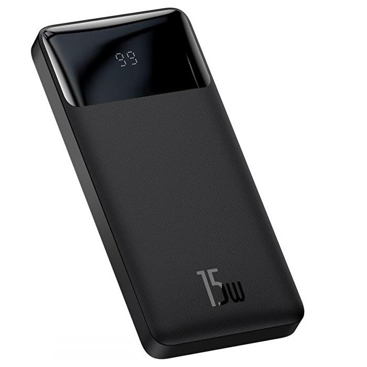 Baseus Bipo W 15 W 10000 mAh Hızlı Şarj Powerbank Siyah 