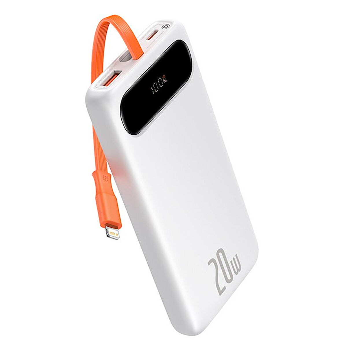 Baseus 10000 mAh Hızlı Şarj Powerbank Beyaz 