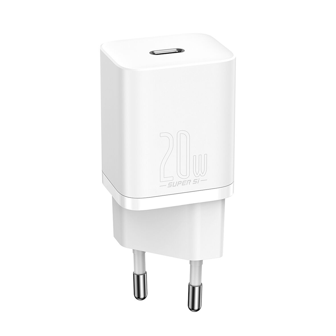 Baseus Super Si Type-C 20 Watt Hızlı Şarj Aleti Beyaz