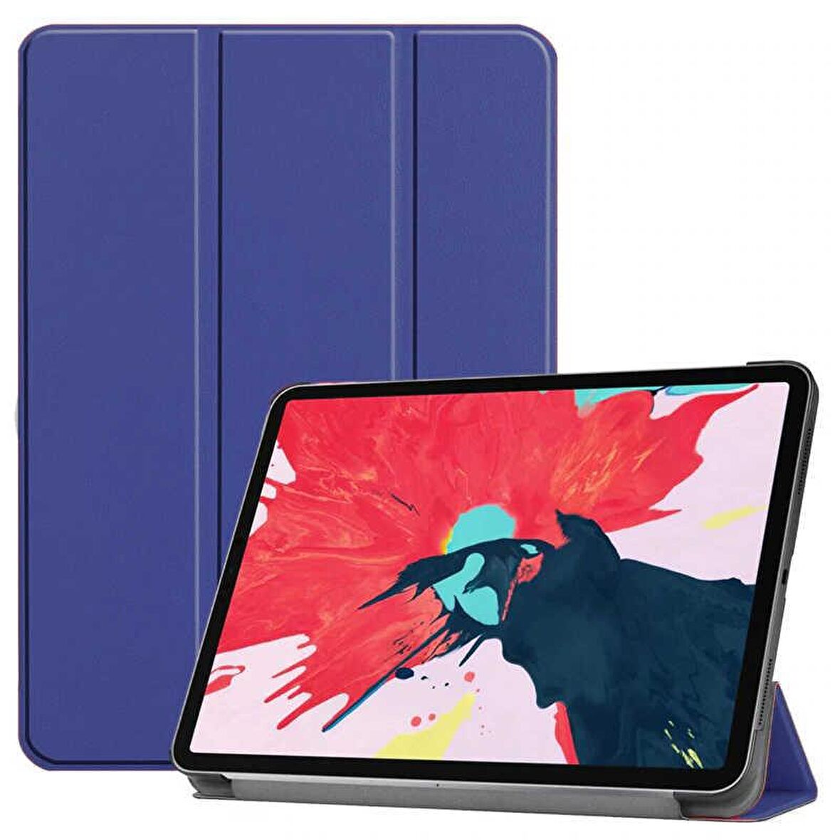 Apple iPad Pro 11 2020 Fuchsia Smart Cover Standlı 1-1 Kılıf