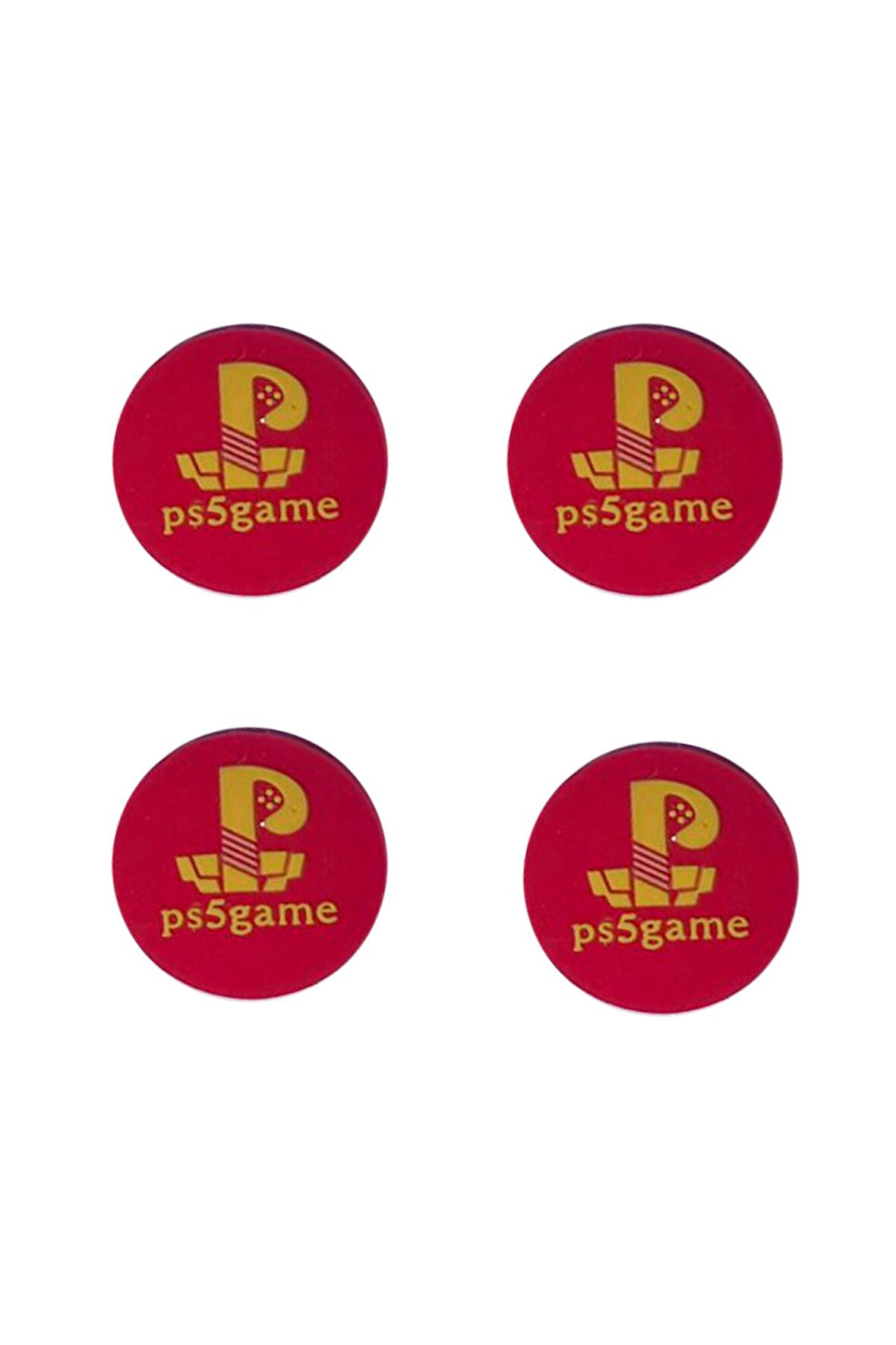 Desenli Sony Ps5/ps4/ps3 Uyumlu Analog Koruyucu Silikon Pad-ps5 Game