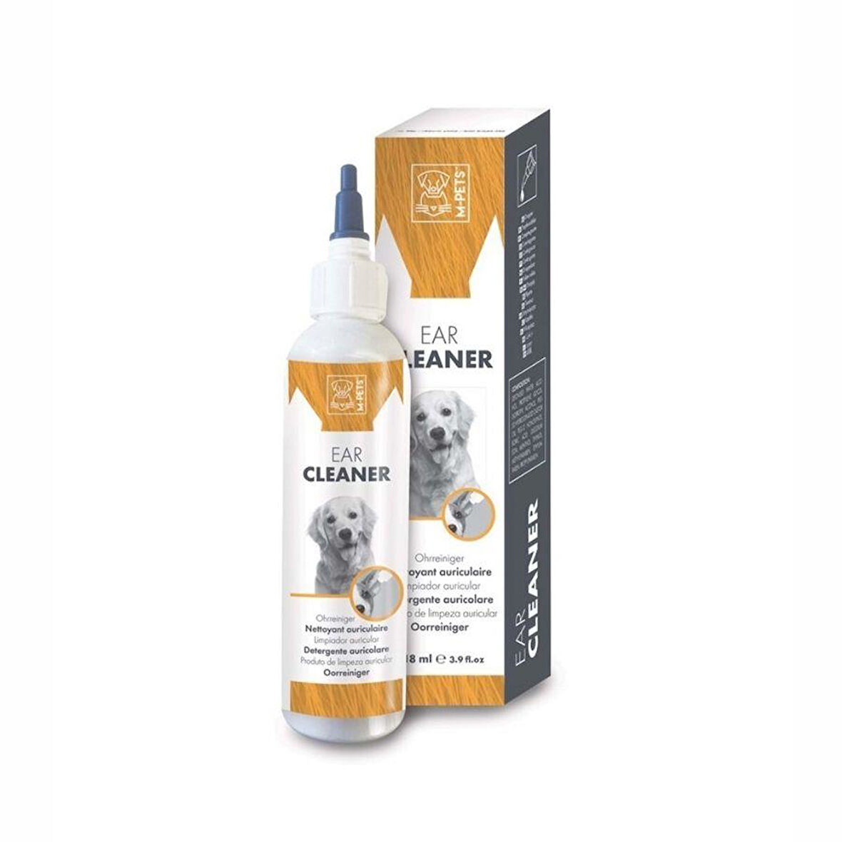 M-Pets Ear Cleaner Köpekler için Kulak Temizleme Losyonu 118 Ml