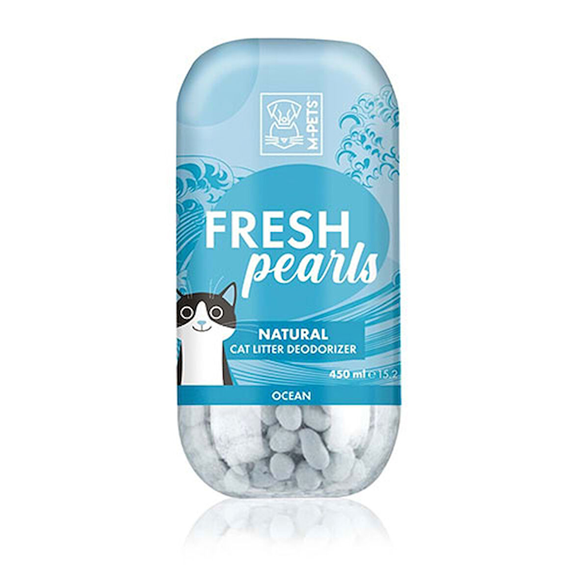 M-Pets Fresh Pearls Okyanus Kokulu Kedi Kumu Deodorantı 450 ML 