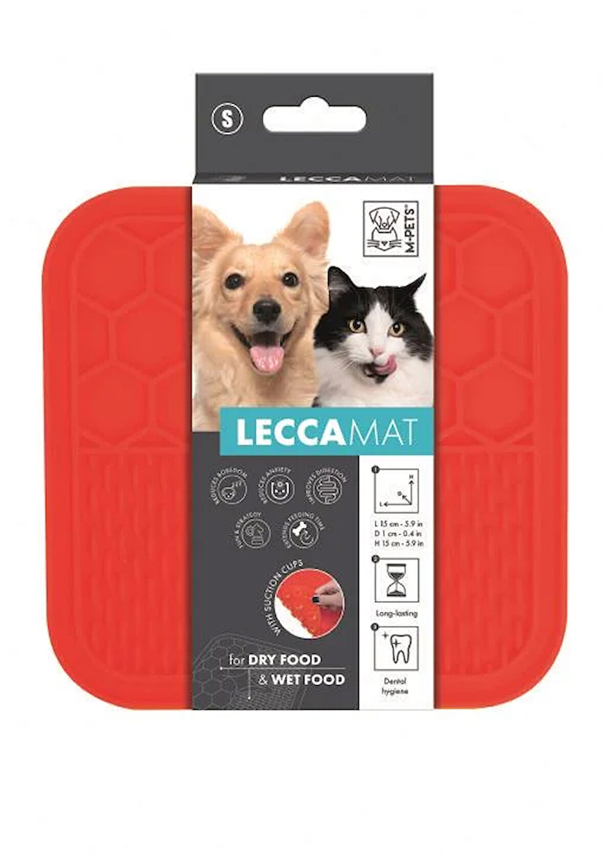 M-Pets Lecca Sıvı Ödül Matı Kırmızı (S)