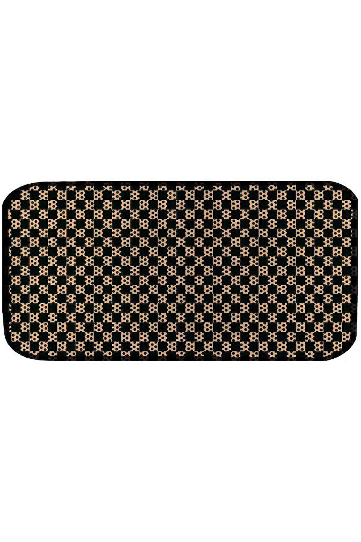 Aktunç Elekli Tuvalet Desenli Önü Kedi Kumu Paspası 60X120 cm DESEN 4