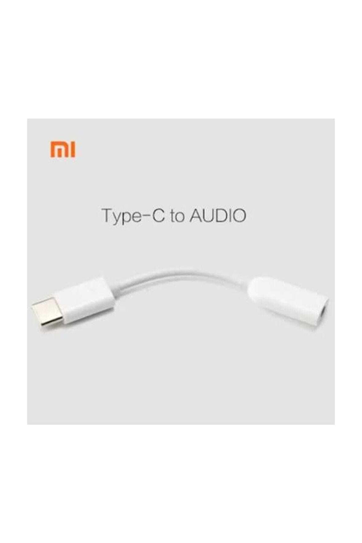 Xiaomi Type-C - Audio Kulaklık Jak Dönüştürücü Beyaz